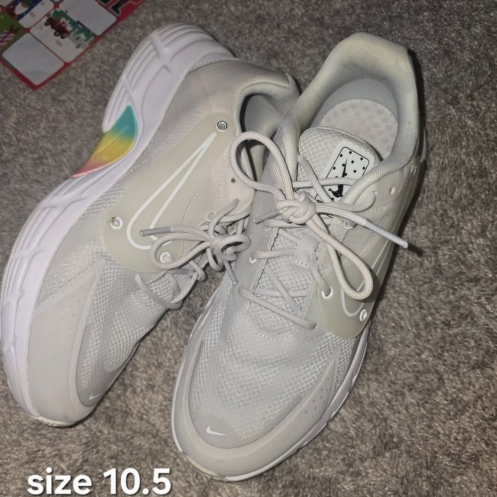 Nike Gray and White Women's Sneakers